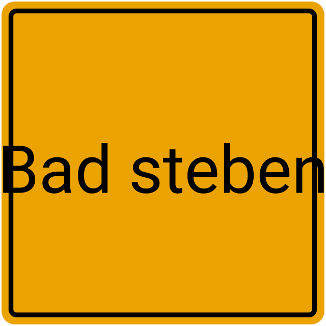 Meldebestätigung Bad Steben